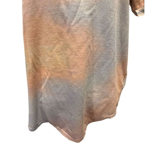 Hollister Women's Ombré Orange Crew Neck T-Shirt Size L Casual - Picture 3 of 8